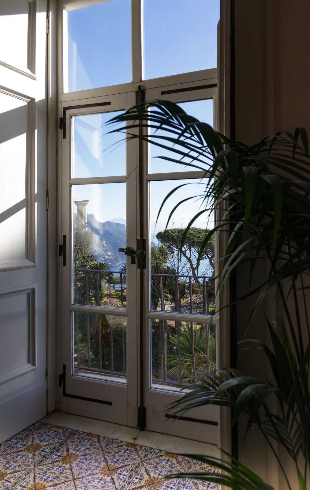 Grid-led external French doors