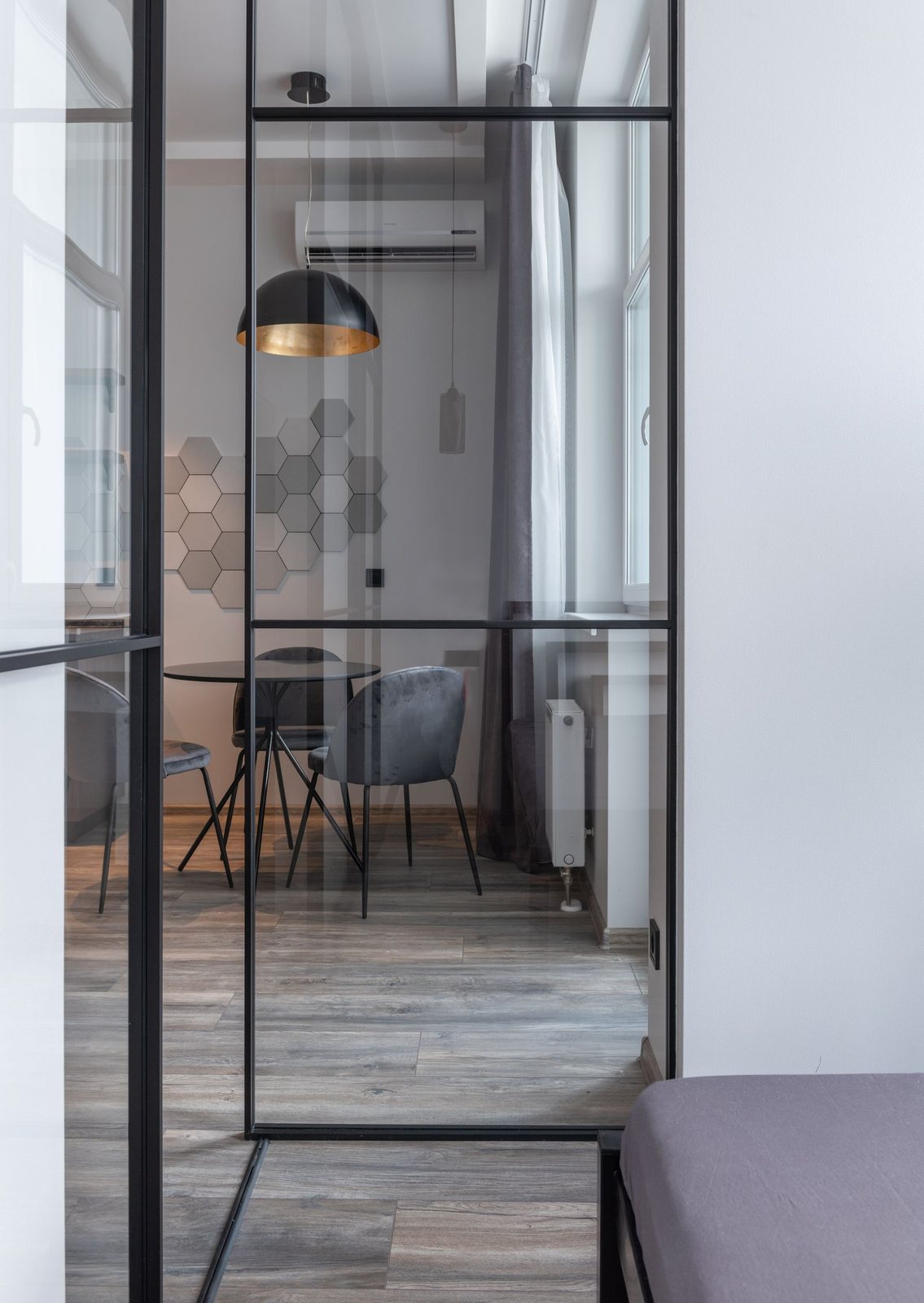Crittall-style window grid